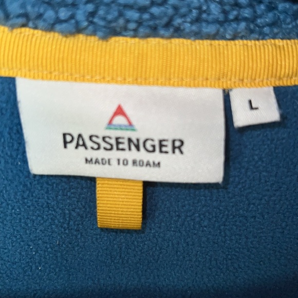 Passenger fleece vest men’s large color block - Picture 3 of 5